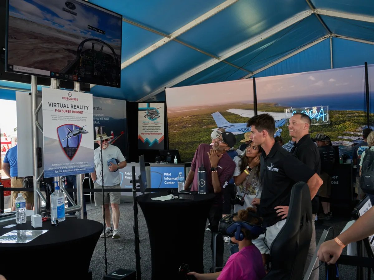 True Course Simulations VR units installed at Embry-Riddle Aeronautical University